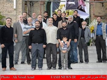مراسم هفتمین روز شهادت جانباز موسوی/تصاویر