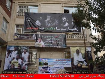 مراسم هفتمین روز شهادت جانباز موسوی/تصاویر
