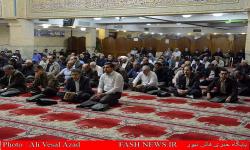 مراسم هفتمین روز شهادت جانباز موسوی/تصاویر
