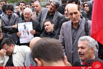 گزارش تصویری از تشییع جانباز شهید علیرضا ملکی