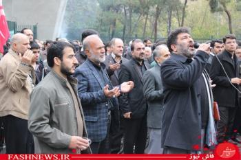 گزارش تصویری از تشییع جانباز شهید علیرضا ملکی