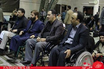 گزارش تصویری از تشییع جانباز شهید علیرضا ملکی