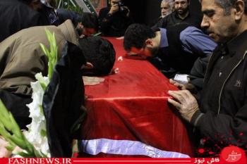 گزارش تصویری از تشییع جانباز شهید علیرضا ملکی