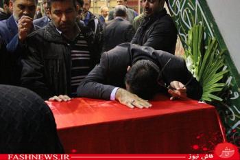 گزارش تصویری از تشییع جانباز شهید علیرضا ملکی