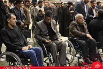 گزارش تصویری از تشییع جانباز شهید علیرضا ملکی
