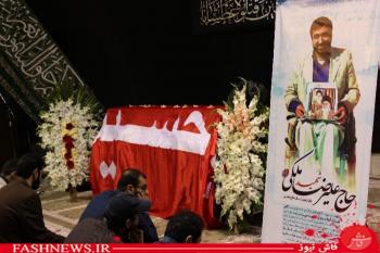 گزارش تصویری از تشییع جانباز شهید علیرضا ملکی