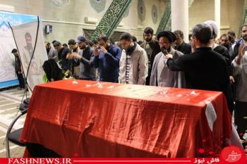 گزارش تصویری از تشییع جانباز شهید علیرضا ملکی