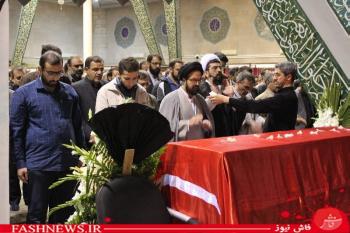 گزارش تصویری از تشییع جانباز شهید علیرضا ملکی