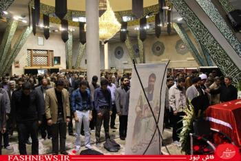 گزارش تصویری از تشییع جانباز شهید علیرضا ملکی