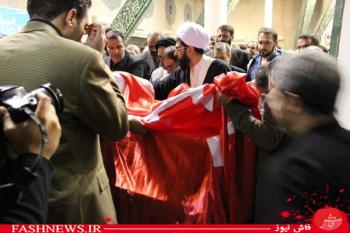گزارش تصویری از تشییع جانباز شهید علیرضا ملکی