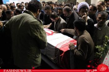 گزارش تصویری از تشییع جانباز شهید علیرضا ملکی
