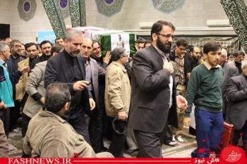 گزارش تصویری از تشییع جانباز شهید علیرضا ملکی
