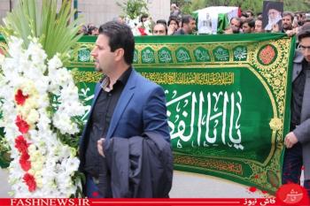 گزارش تصویری از تشییع جانباز شهید علیرضا ملکی