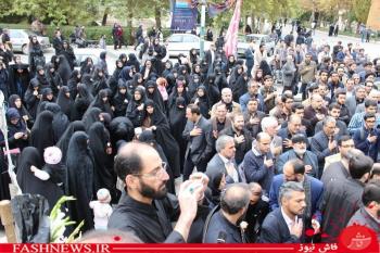 گزارش تصویری از تشییع جانباز شهید علیرضا ملکی