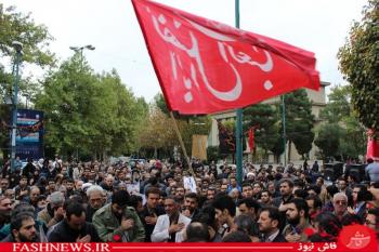 گزارش تصویری از تشییع جانباز شهید علیرضا ملکی