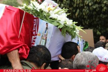 گزارش تصویری از تشییع جانباز شهید علیرضا ملکی