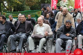 گزارش تصویری از تشییع جانباز شهید علیرضا ملکی