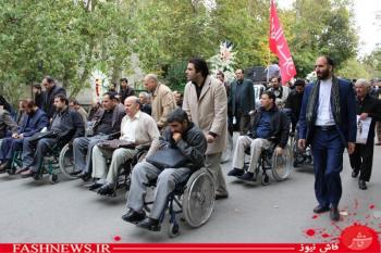 گزارش تصویری از تشییع جانباز شهید علیرضا ملکی