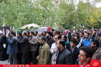 گزارش تصویری از تشییع جانباز شهید علیرضا ملکی