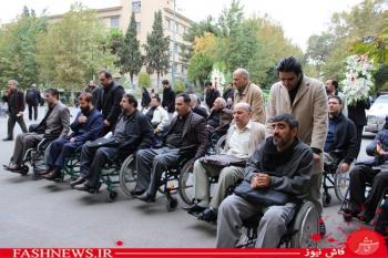 گزارش تصویری از تشییع جانباز شهید علیرضا ملکی