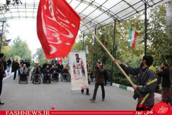 گزارش تصویری از تشییع جانباز شهید علیرضا ملکی