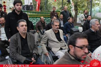 گزارش تصویری از تشییع جانباز شهید علیرضا ملکی