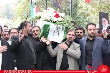 گزارش تصویری از تشییع جانباز شهید علیرضا ملکی