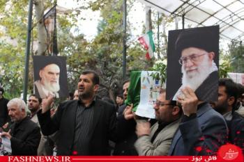 گزارش تصویری از تشییع جانباز شهید علیرضا ملکی