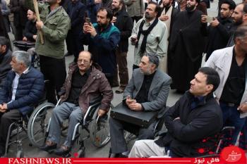 گزارش تصویری از تشییع جانباز شهید علیرضا ملکی