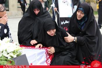 گزارش تصویری از تشییع جانباز شهید علیرضا ملکی