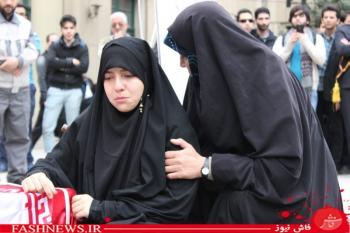 گزارش تصویری از تشییع جانباز شهید علیرضا ملکی