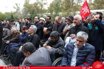 گزارش تصویری از تشییع جانباز شهید علیرضا ملکی