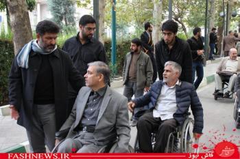 گزارش تصویری از تشییع جانباز شهید علیرضا ملکی