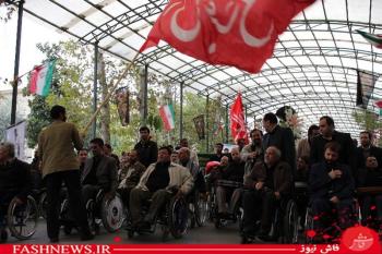 گزارش تصویری از تشییع جانباز شهید علیرضا ملکی