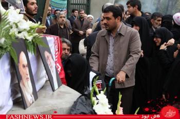 گزارش تصویری از تشییع جانباز شهید علیرضا ملکی