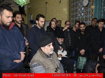 گزارش تصویری از تشییع جانباز شهید 
