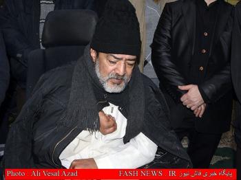 گزارش تصویری از تشییع جانباز شهید 