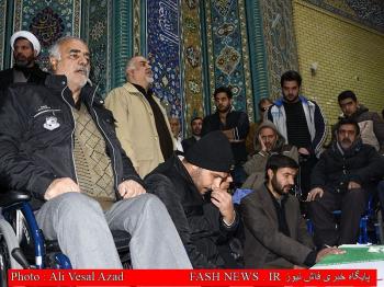 گزارش تصویری از تشییع جانباز شهید 
