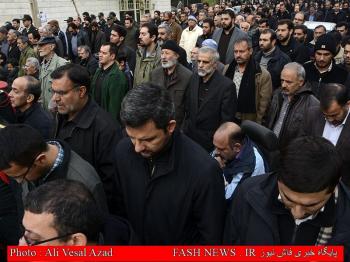 گزارش تصویری از تشییع جانباز شهید 