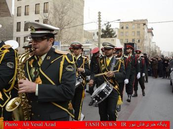 گزارش تصویری از تشییع جانباز شهید 