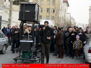 گزارش تصویری از تشییع جانباز شهید 
