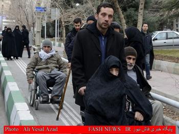 گزارش تصویری از تشییع جانباز شهید 