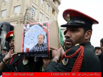 گزارش تصویری از تشییع جانباز شهید 