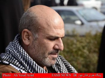 گزارش تصویری از تدفین جانباز شهید 