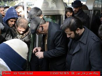 گزارش تصویری از تدفین جانباز شهید 