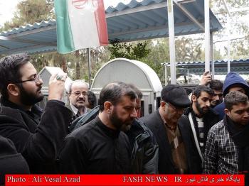 گزارش تصویری از تدفین جانباز شهید 