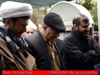 گزارش تصویری از تدفین جانباز شهید 