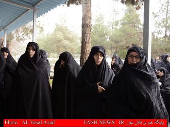 گزارش تصویری از تدفین جانباز شهید 