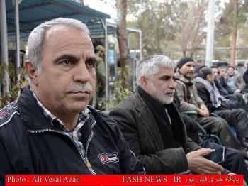 گزارش تصویری از تدفین جانباز شهید 