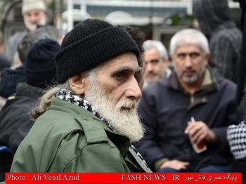 گزارش تصویری از تدفین جانباز شهید 